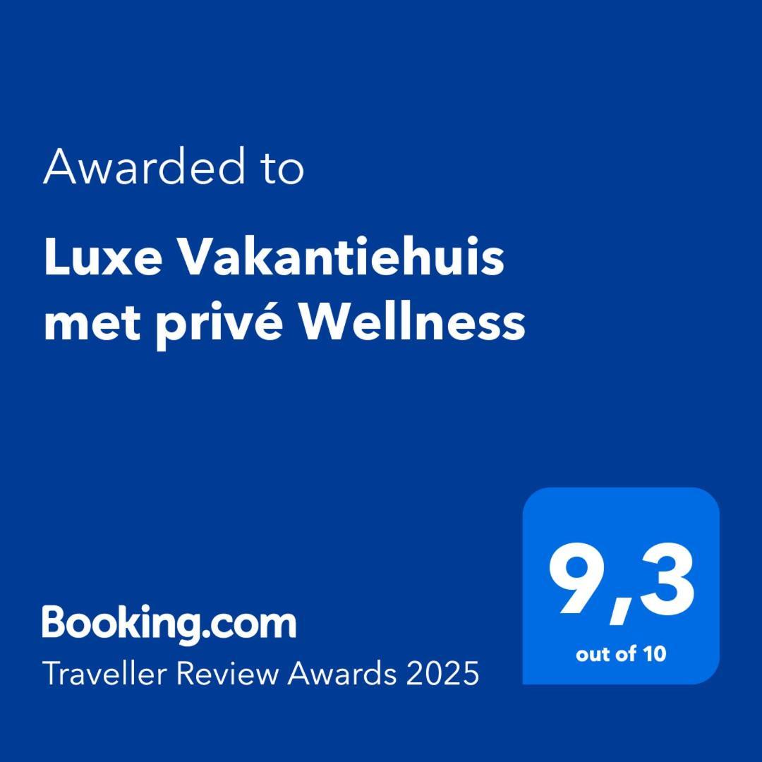 Luxe Vakantiehuis Met Prive Wellness 쥐드볼드 외부 사진